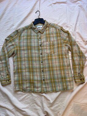 Men's Urban Outfitters Flannel Button Down Shirt size XL